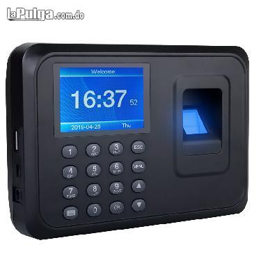 Ponchador de asistencia de tiempo escáner biométrico  Foto 7117220-1.jpg