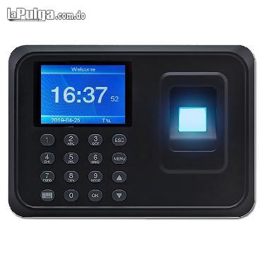 Ponchador de asistencia de tiempo escáner biométrico  Foto 7117220-3.jpg