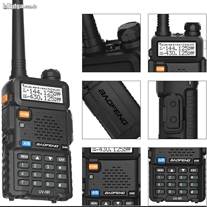 Radio de comunición Baofeng UV-5R radio doble banda dos vías.  Foto 7117626-1.jpg