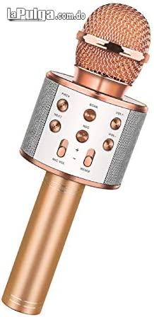 Micrófono de karaoke inalámbrico Bluetooth 4 en 1 PORTATIL RECARGABL Foto 7120404-6.jpg