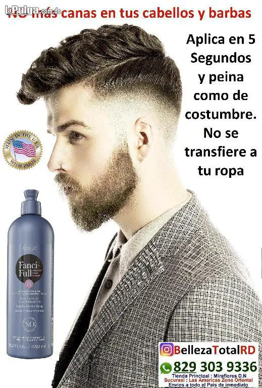 Eliminar canas en hombres color facil aplicacion en  10 segundos Foto 7125091-1.jpg