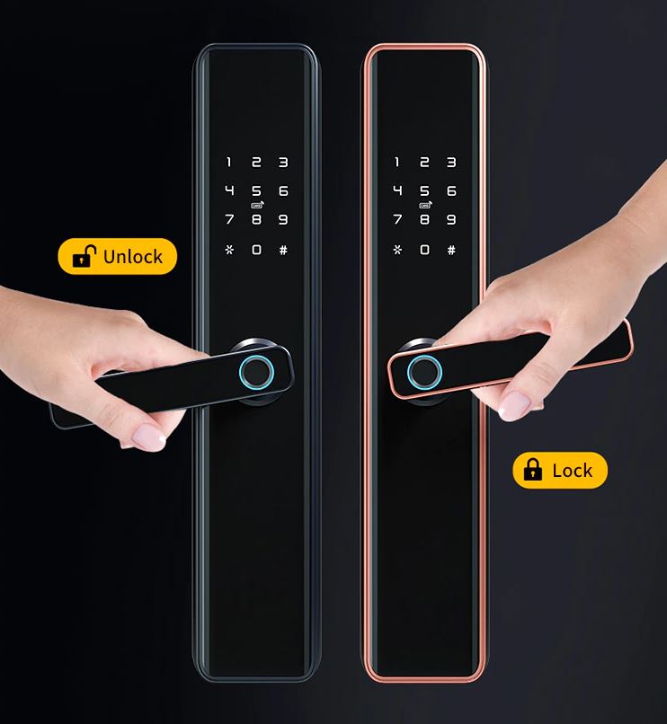 Cerradura smart electrónica inteligente para puerta huella 830-16015 Foto 7128440-2.jpg