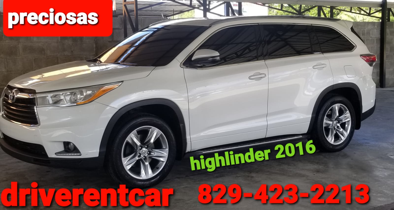 En Alquiler Toyota Highlander 2016  DRIVE RENT A CAR Santiago Rep. Dom Foto 7138015-1.jpg