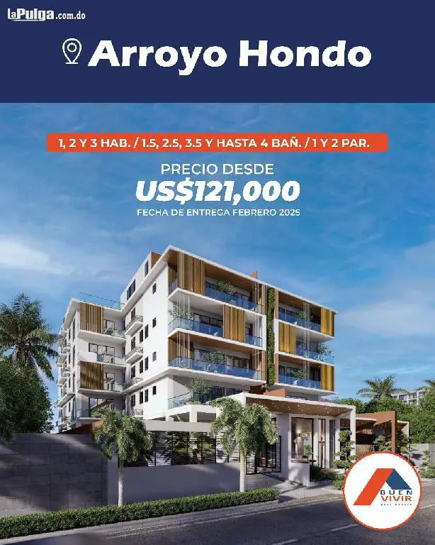 Apartamento en sector DN - Altos De Arroyo Hondo  Foto 7140599-2.jpg