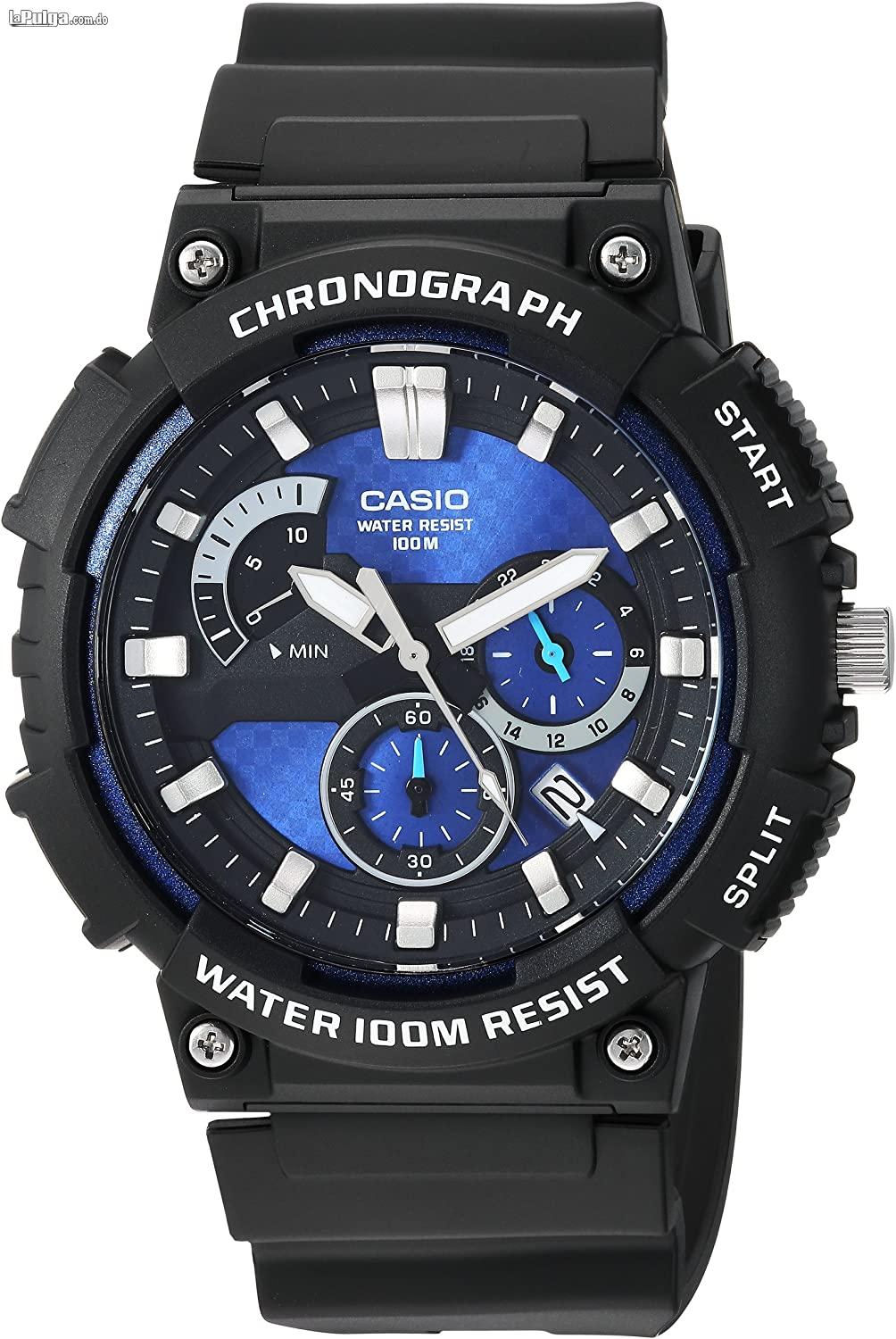 Reloj Casio Nuevo y Autentico Análogo y cronografo. Resistente al agu Foto 7144759-1.jpg