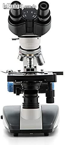 Microscopio compuesto binocular Foto 7153790-2.jpg