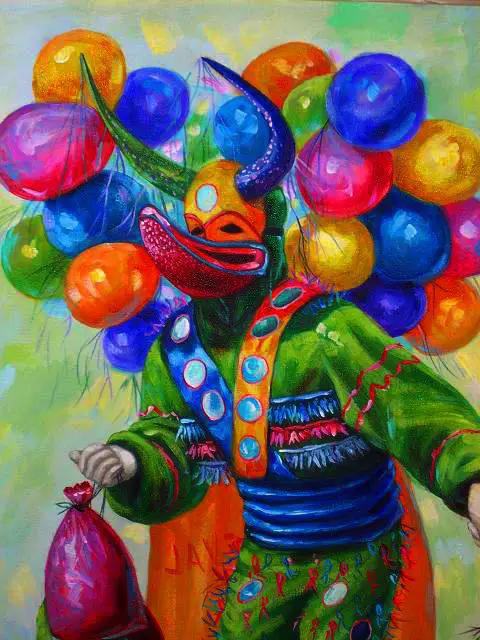 pintor dominicano cuadro costumbrista obra de arte e.vidal Foto 7169835-1.jpg