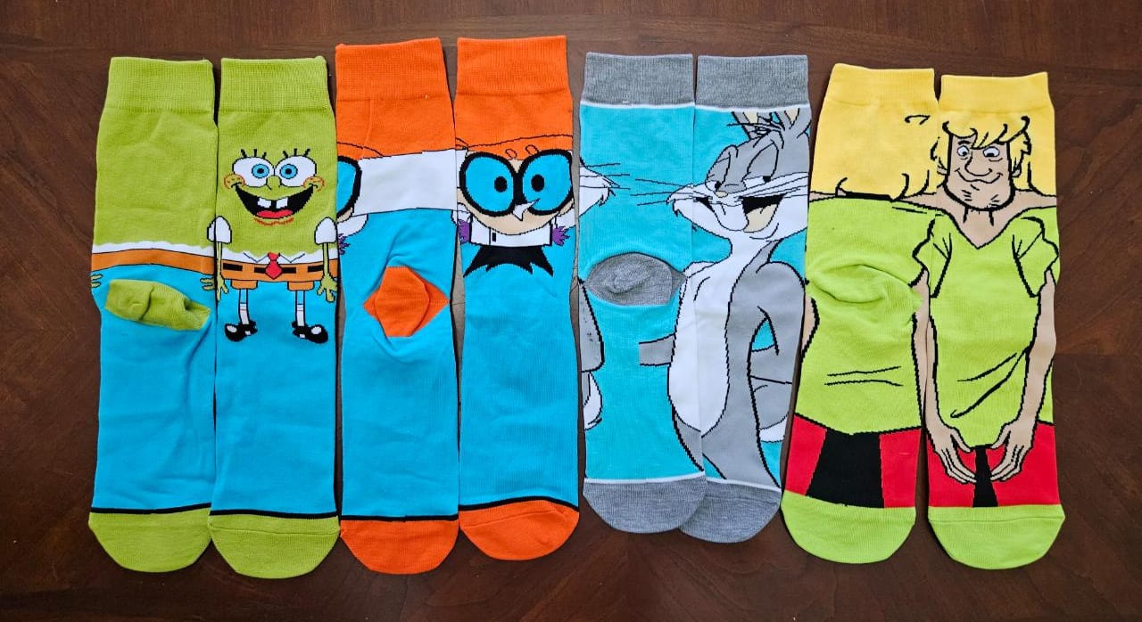 Cartoon Socks /  Happy Socks Foto 7171344-3.jpg