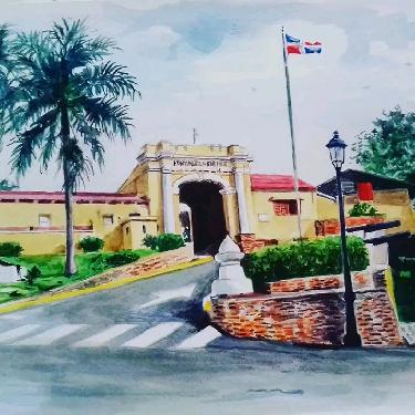 PINTURA ARTE DOMINICANOEusebio VidalPINTURA EN ACUARELA Foto 7175050-7.jpg