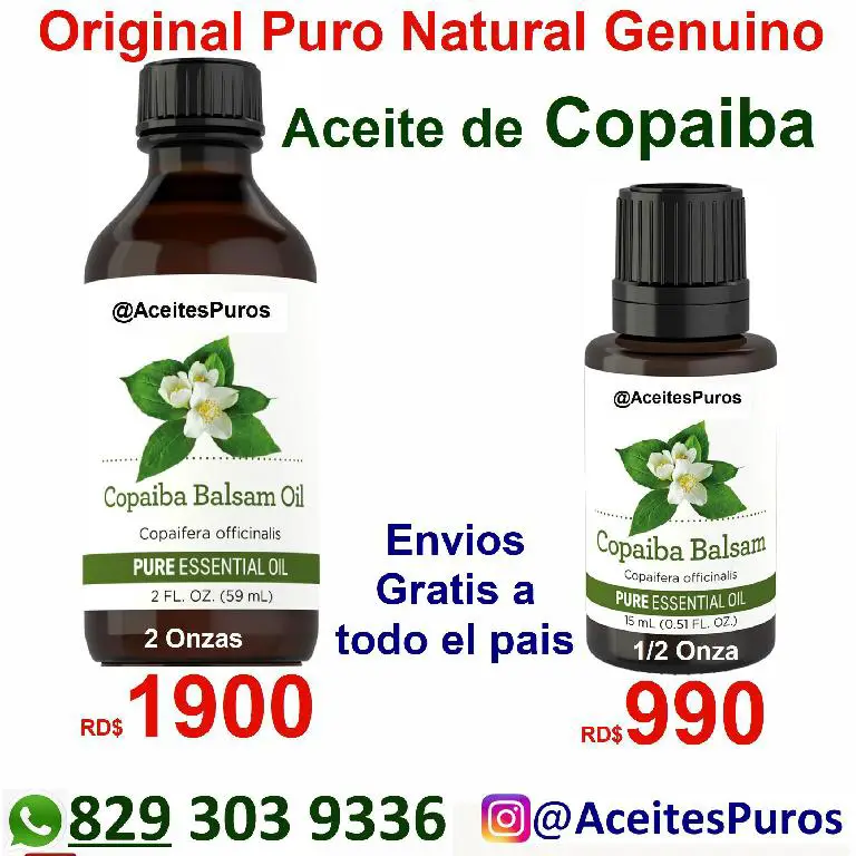 aceites puros originales naturales de copaiba Foto 7179380-1.jpg