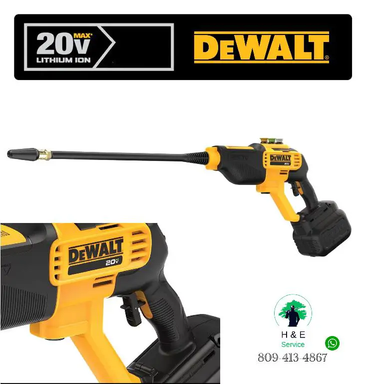 DEWALT Lavadora A presión de Batería A 20 Volt. MAX 550 PS Foto 7189488-2.jpg