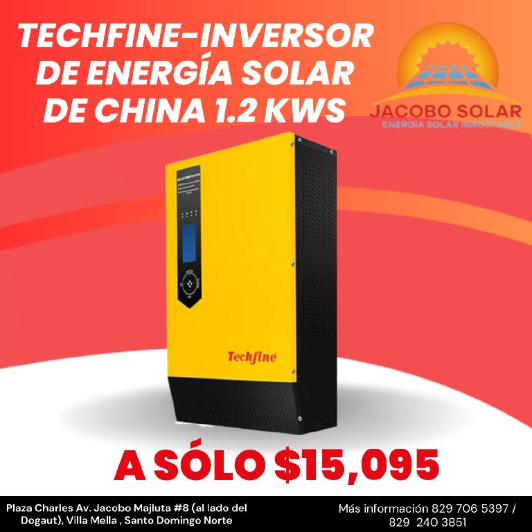 Inversor techfine solar de 1.2kw  Foto 7189751-1.jpg