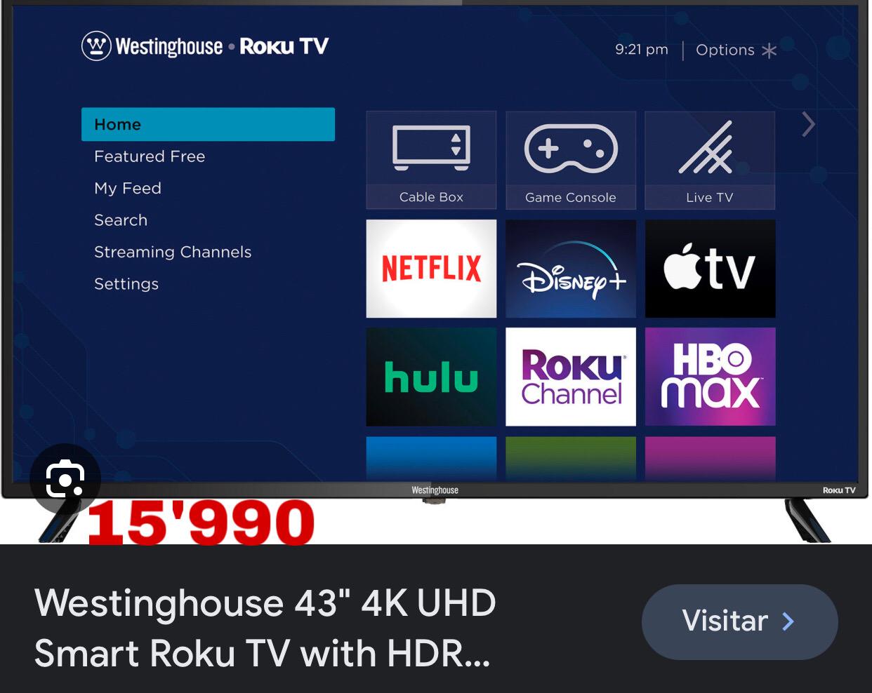 Tv Smart tv De 43’’ Roku en La Romana Foto 7193514-2.jpg