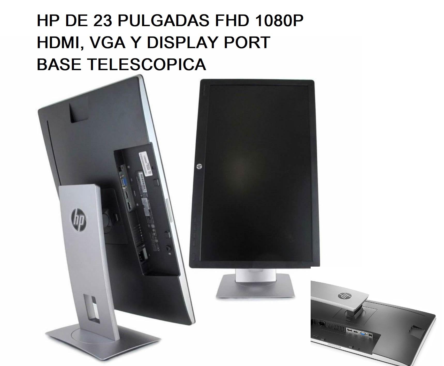 MONITOR HP 23 PULGADAS FHD CON HDMI DP Y VGA 4900 Foto 7199034-1.jpg