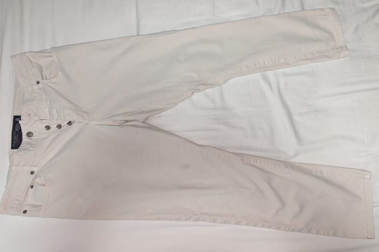 Pantalon chino crema marca Hackett London Foto 7199385-1.jpg