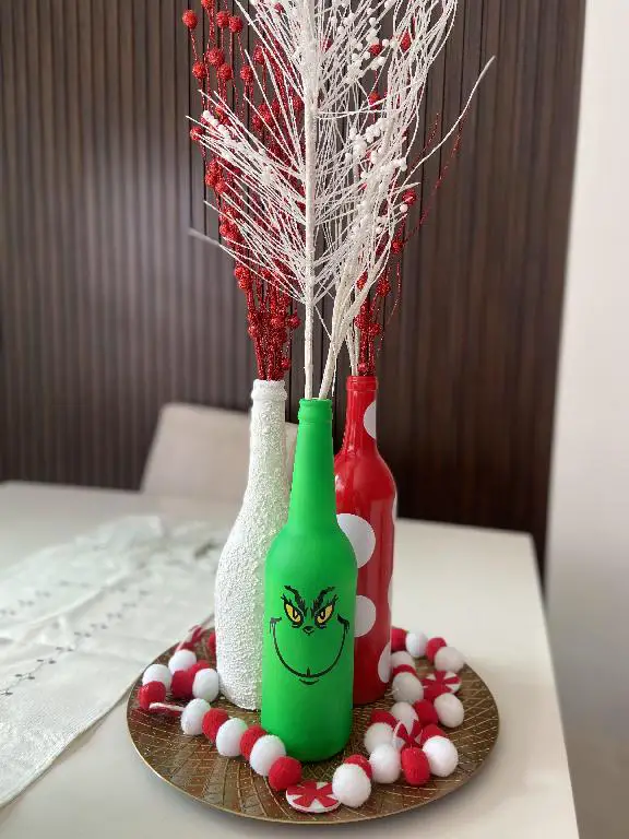 Botellas decorativas navideñas Grinch Foto 7199562-2.jpg