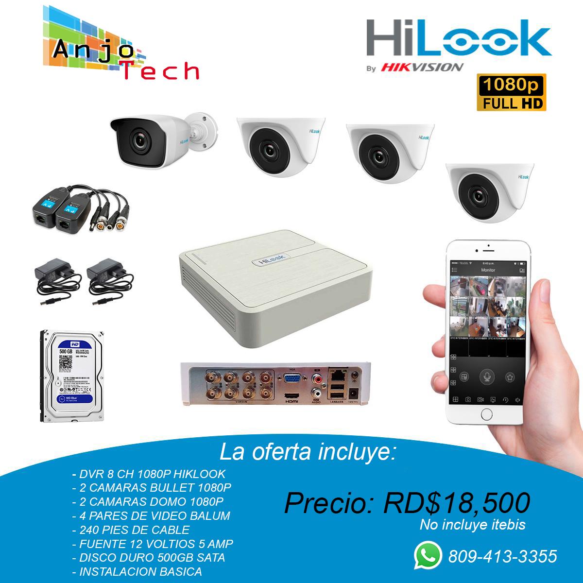 Oferta 4 Cámara de seguridad 1080P instalación  Foto 7205142-1.jpg