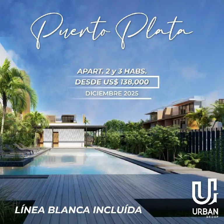 Apartamentos con Linea Blanca en Playa Dorada Puerto Plata Foto 7205850-3.jpg