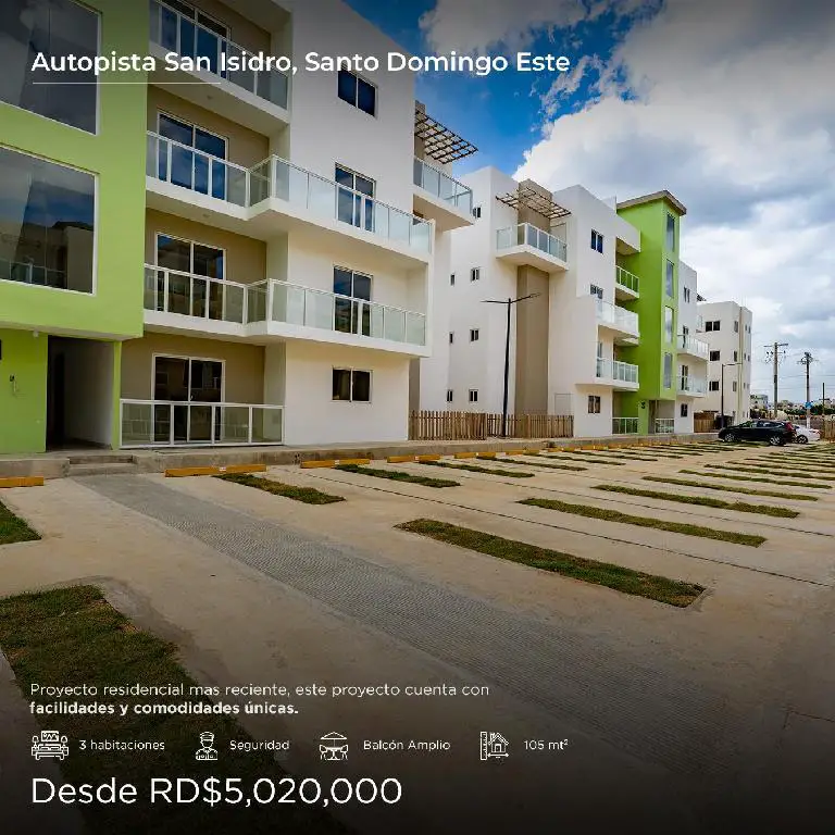 Apartamentos en venta en Santo Domingo Este Autopista San Isidro Foto 7213996-9.jpg