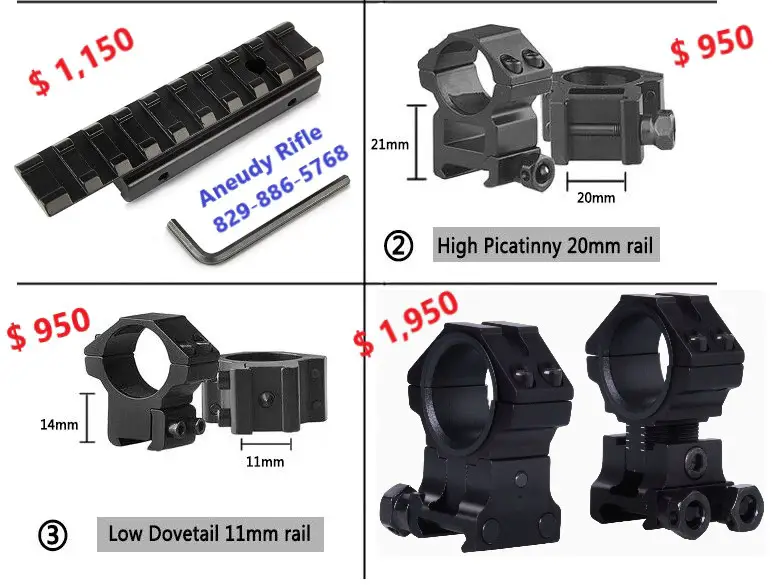 Rifle Tenemos diferentes tipos de anillos para Mira Telescópica  Foto 7214909-5.jpg