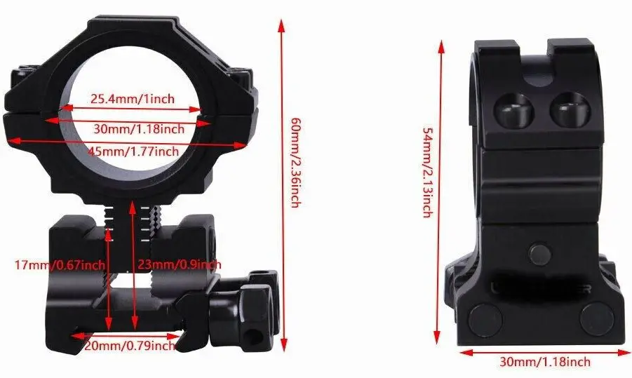 Rifle Tenemos diferentes tipos de anillos para Mira Telescópica  Foto 7214909-7.jpg