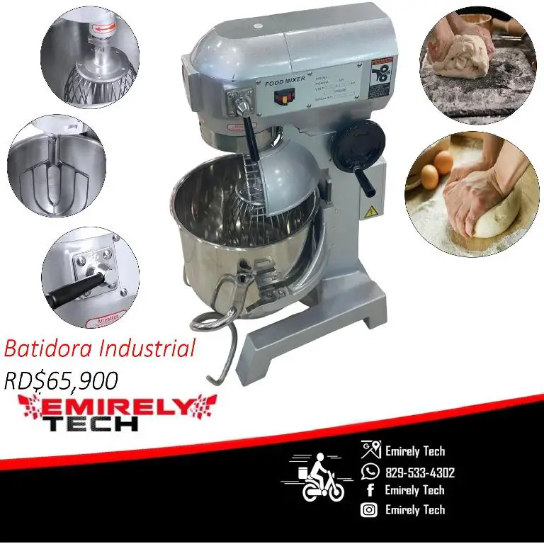 Batidora mezcladora industrial para reposteria panaderia hoteleria Foto 7218800-1.jpg