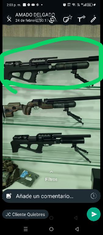 Rifles de aire no letal  Foto 7220900-3.jpg