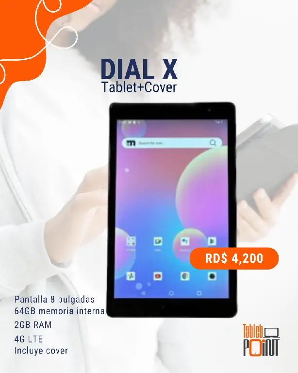 TABLET DIALN X - CON COVER en Santo Domingo DN Foto 7221313-1.jpg