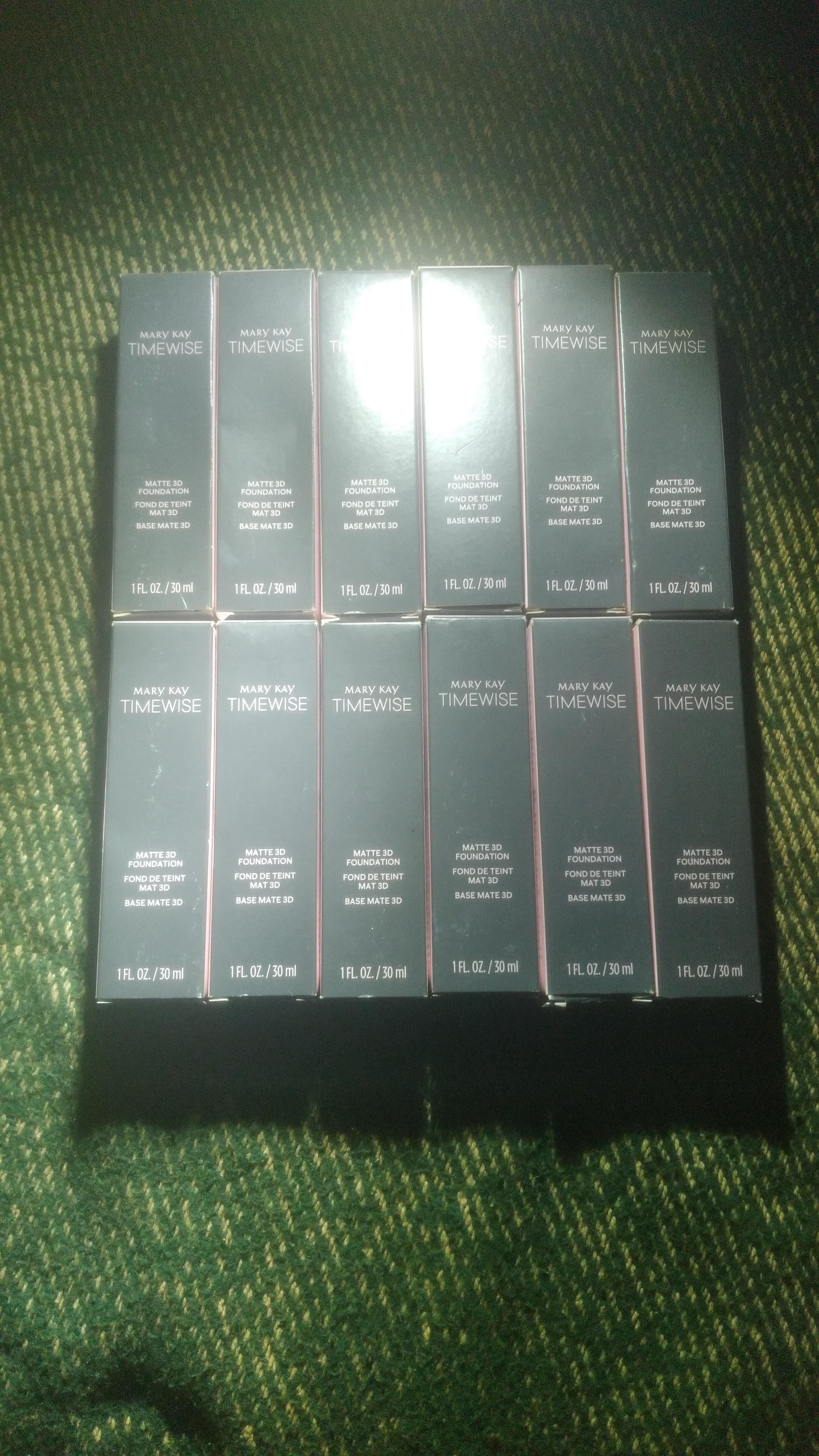 Oferta!!! 12 bases mary kay timewise 3Dfoundation  Foto 7221451-2.jpg