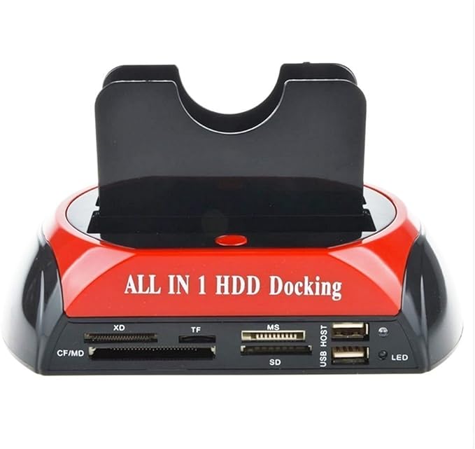 Todo en 1 acoplamiento de disco duro SATA multifunción HDD Docking sta Foto 7224076-6.jpg