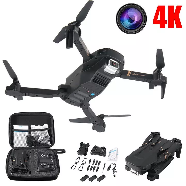 DRONES 4DRC V4 CON DOBLE CAMARA 4K WIFI CON 3 BATERIAS NUEVO Foto 7226860-5.jpg