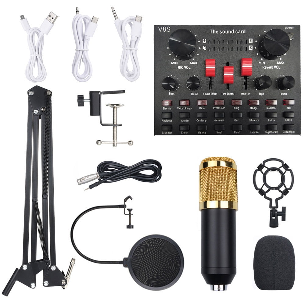 Kit de micrófono más tarjeta de sonido  Foto 7230572-3.jpg