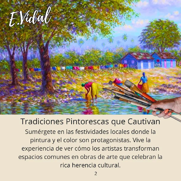 PINTOR DOMINICANOPINTURA COSTUMBRISTA OBRA DE ARTE E.VIDAL Foto 7231323-5.jpg