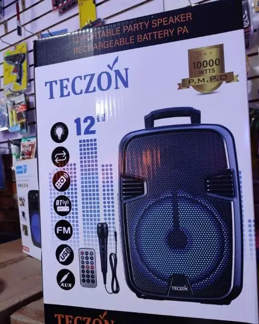 Bocina de 12 pulgadas recargable bluetooth  Foto 7238688-1.jpg