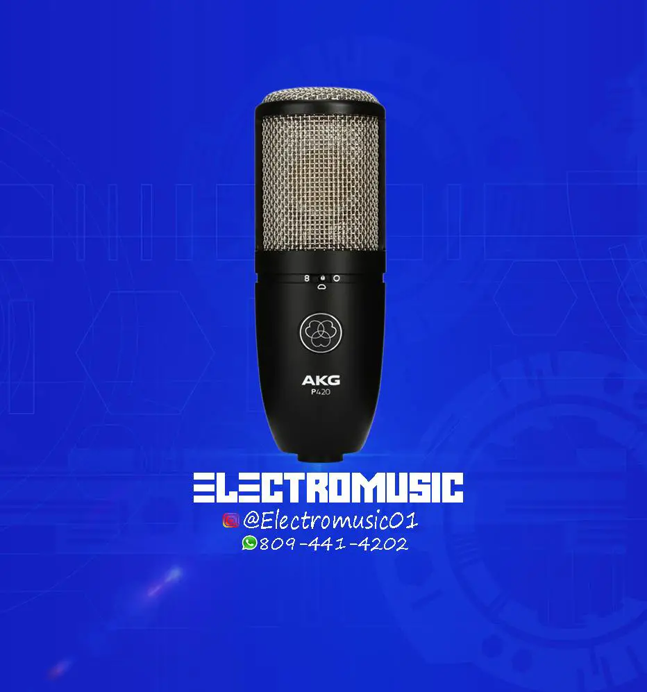 Micrófono Profesional AKG P420 NUEVO  Foto 7238936-1.jpg