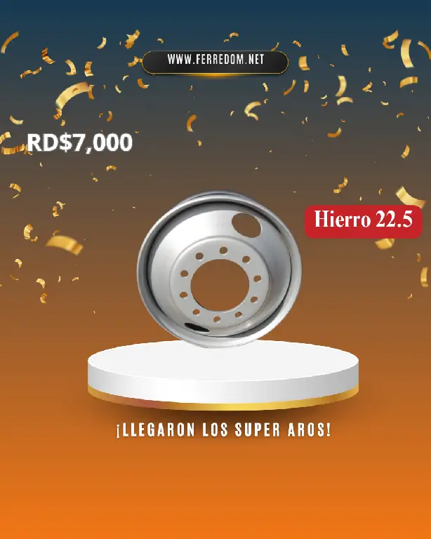 Aro Hierro Reforzado 22.5 Foto 7242513-1.jpg