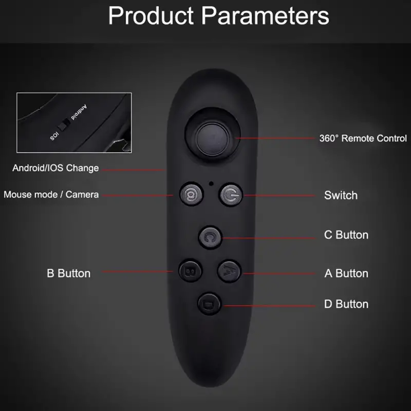 Gafa VR 3D- Lentes de Realidad Virtual - Con Control Bluetooth Incluid Foto 7248567-11.jpg
