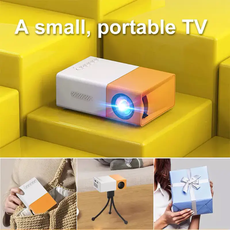 Mini Proyector LED Portátil - Con Entrada USB - HDMI - AV Foto 7248768-5.jpg