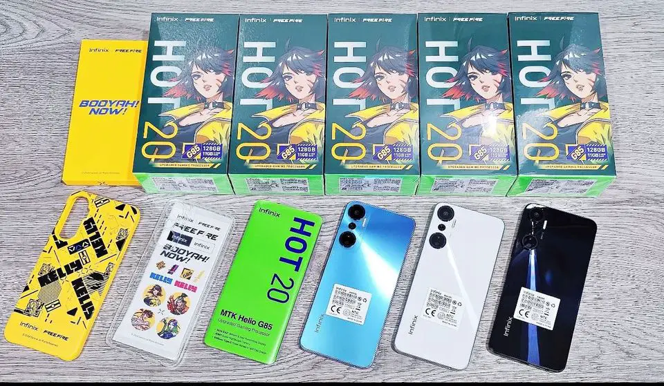 INFINIX HOT 20 FREE FIRE 128GB 11RAM  Foto 7252311-1.jpg
