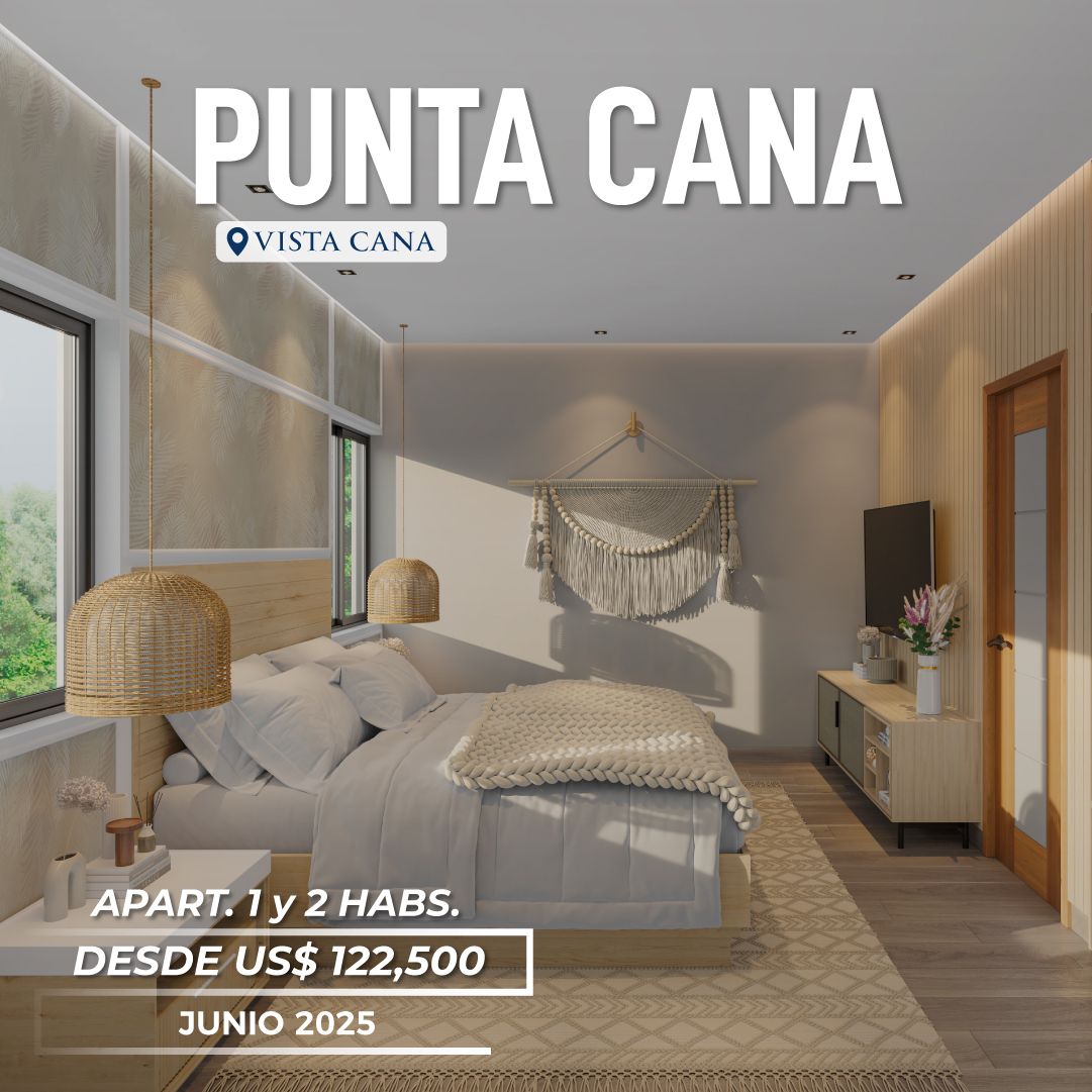 Vendo Apartamento Residencial ARENAS PUNTA CANA – VISTA CANA Foto 7256935-5.jpg
