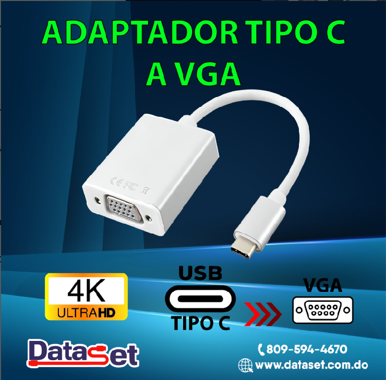 Adaptador de Tipo-C a VGA  Foto 7257753-1.jpg