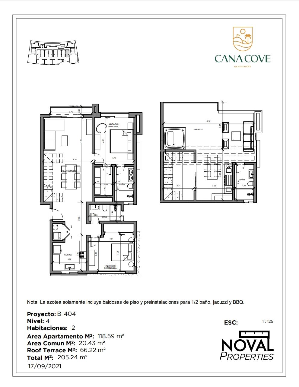 Vendo apartamento en Cana Cove listo para entrega ubicado en Punta Can Foto 7260473-2.jpg
