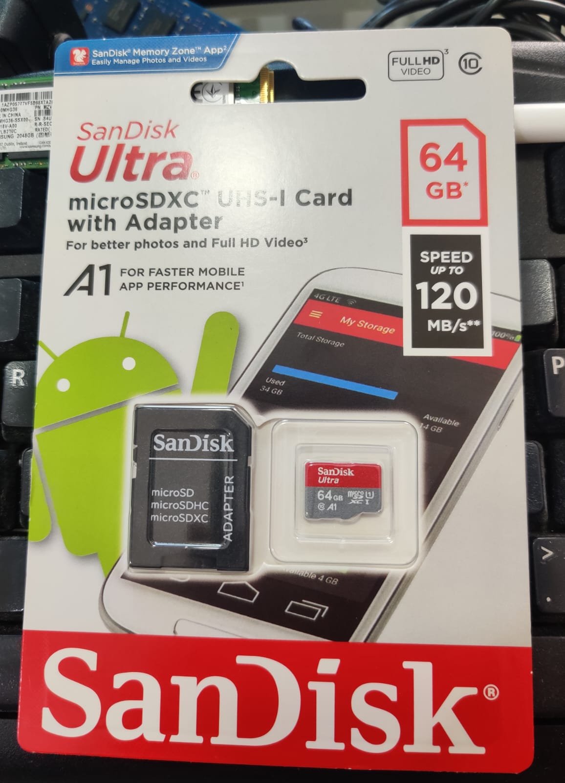 MEMORIA MICRO SD 64GB SANDISK ULTRA Foto 7262416-3.jpg