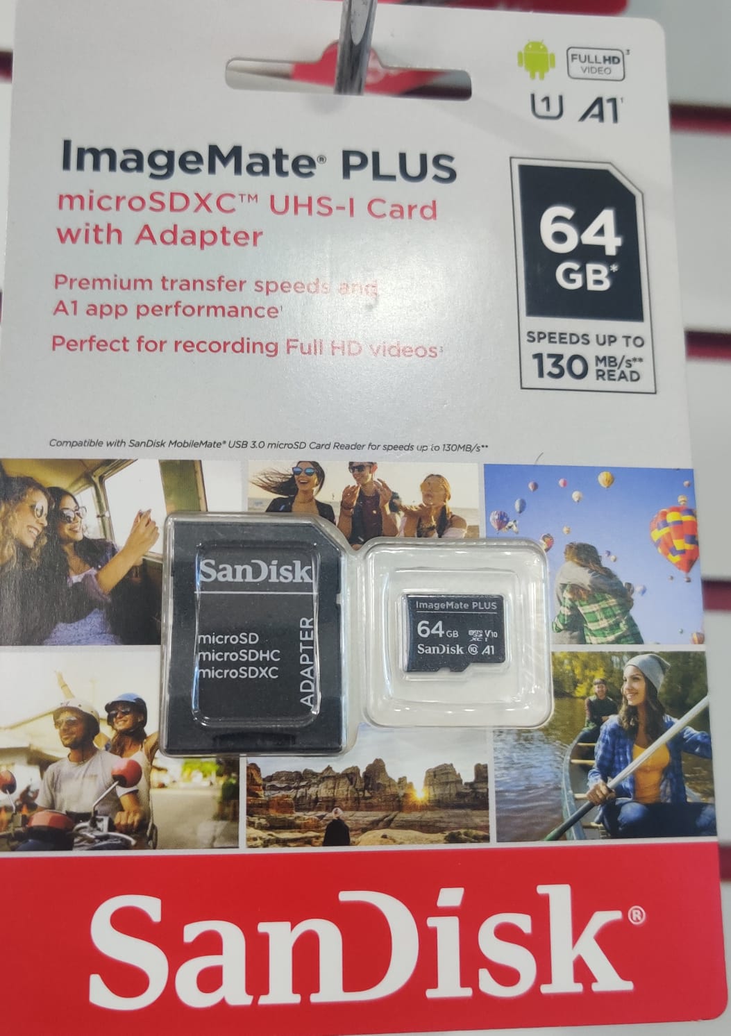 MEMORIA MICRO SD 64GB SANDISK mate plus Foto 7262416-4.jpg