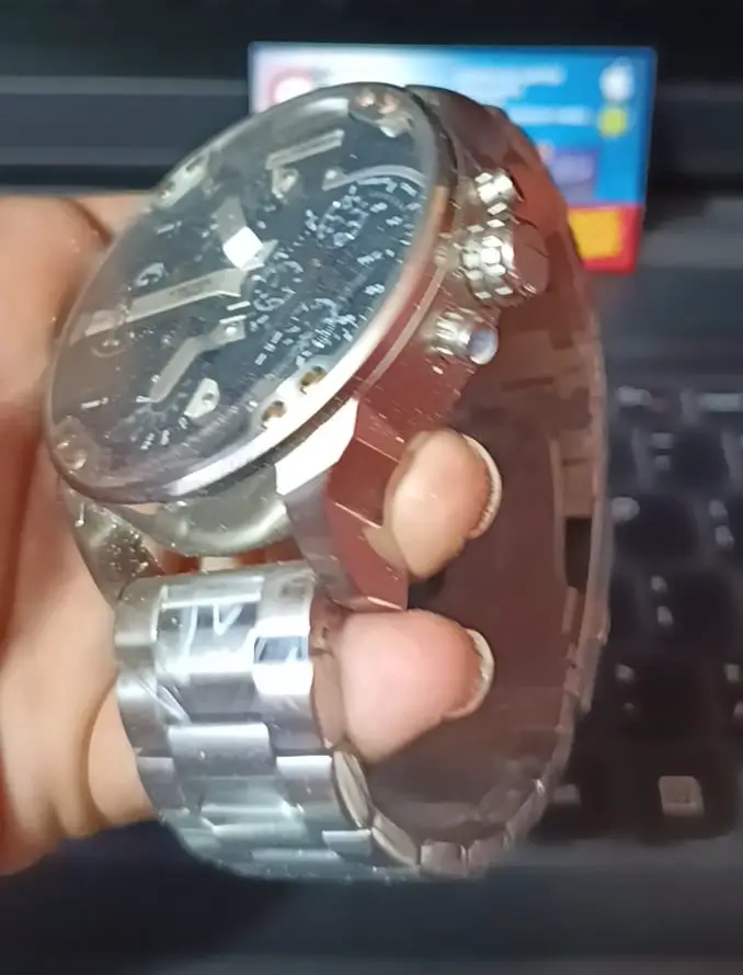 Diesel Reloj Plateado Mr.Daddy 2.0 cuarzo acero inoxidable con cronógr Foto 7263210-2.jpg