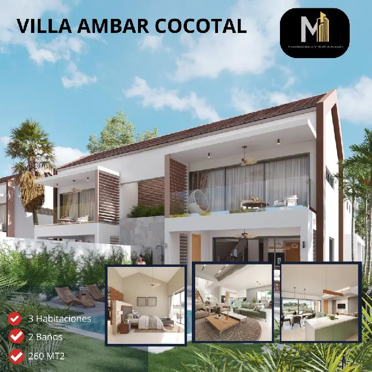 Vendo Villas Mirada Ámbar Cocotal ubicada en Punta Cana Foto 7263447-1.jpg