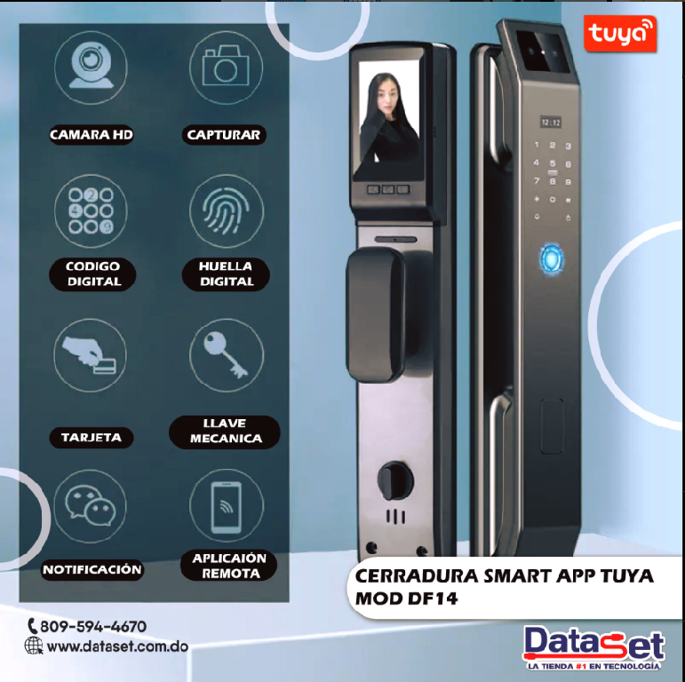 Cerradura Inteligente DF14 TUYA SMART  Foto 7265495-1.jpg