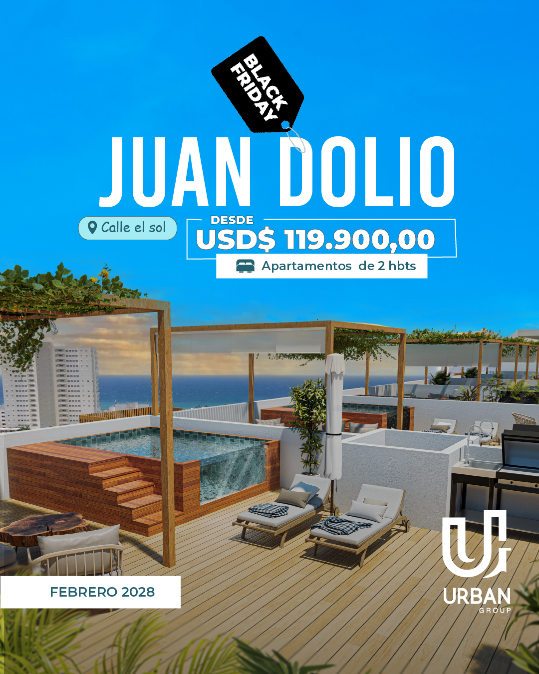 Apartamentos de 2 Habitaciones en Juan Dolio Foto 7266460-3.jpg