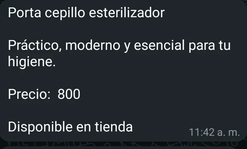 Porta Cepillo Esterilizador // Envios en Santo Domingo  Foto 7268998-5.jpg