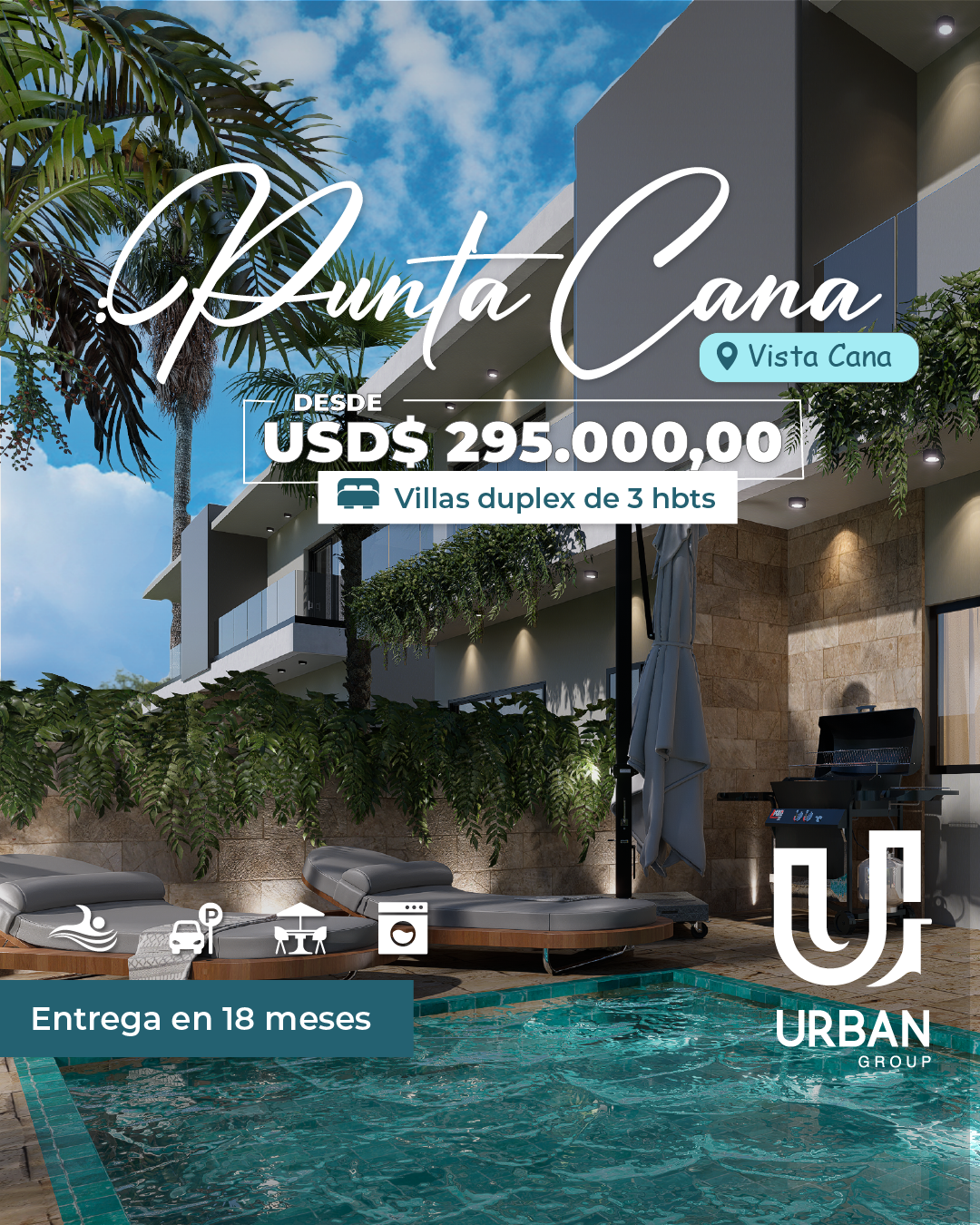 Villas Duplex de 3 Habitaciones en Punta Cana Foto 7270905-1.jpg